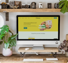 An expressive oil painting of a basketball player dunking, depicted as an explosion of a nebula